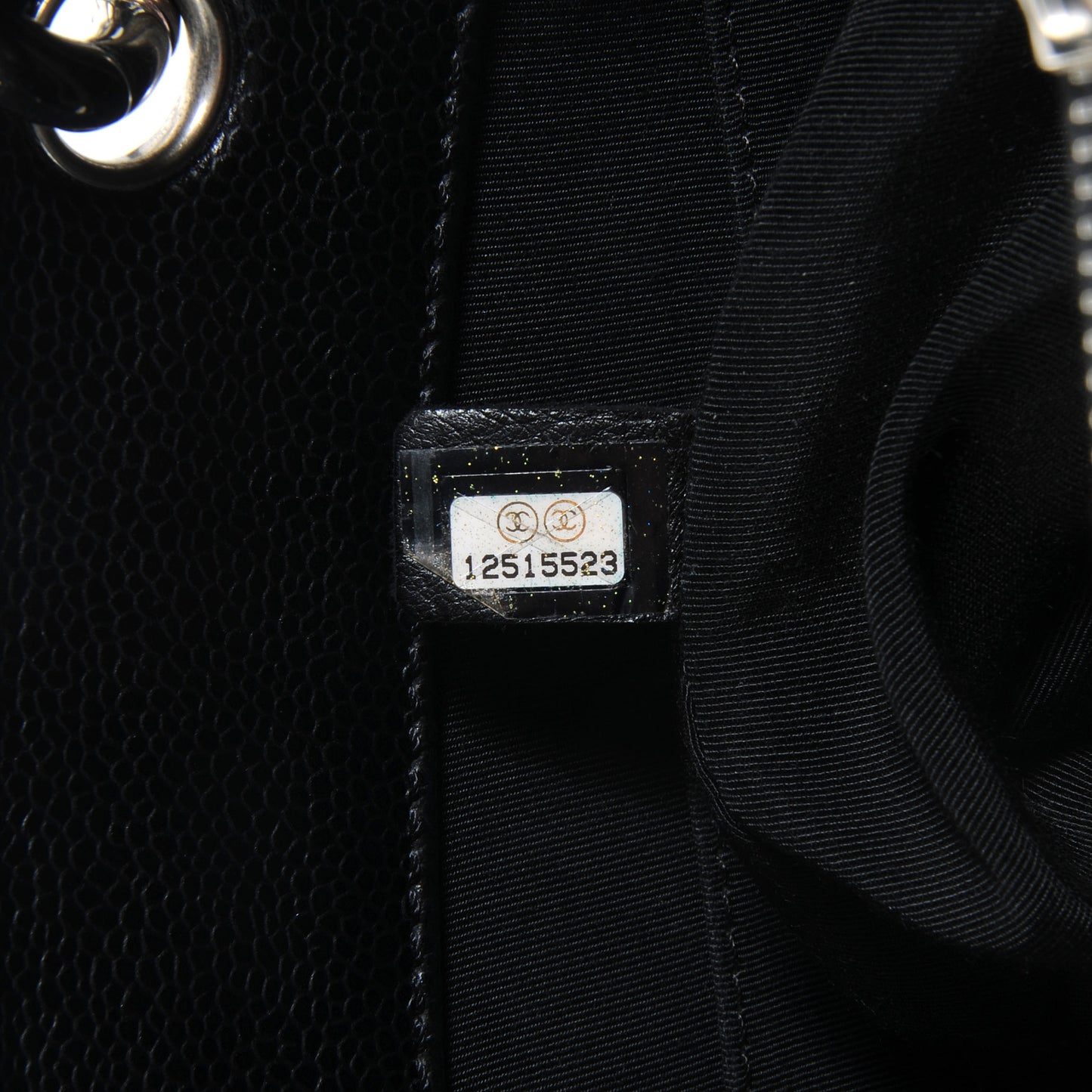 Caviar Grand Shopping Tote GST Black