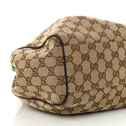 Gucci Monogram Medium Sukey Tote Beige Ebony Dark Brown 9 of 20
