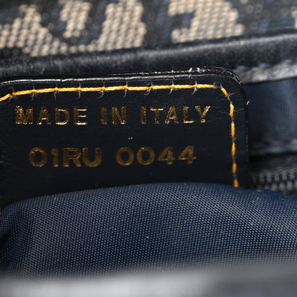Christian Dior Monogram Saddle Bag Blue 7 of 10