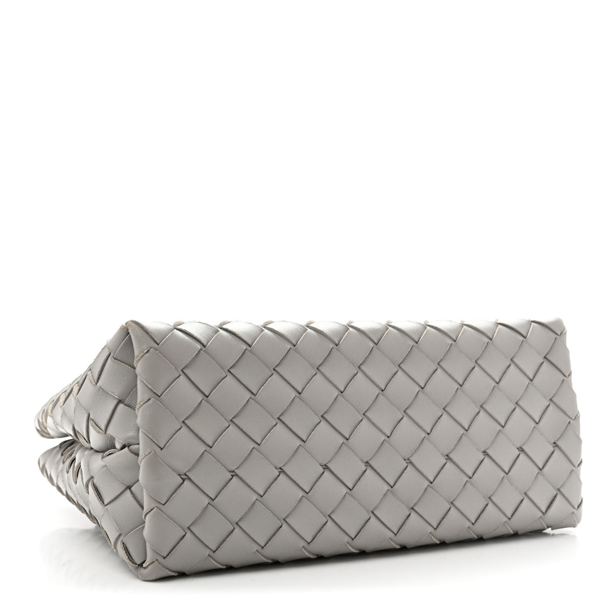Nappa Intrecciato Small Andiamo Shoulder Bag Sterling