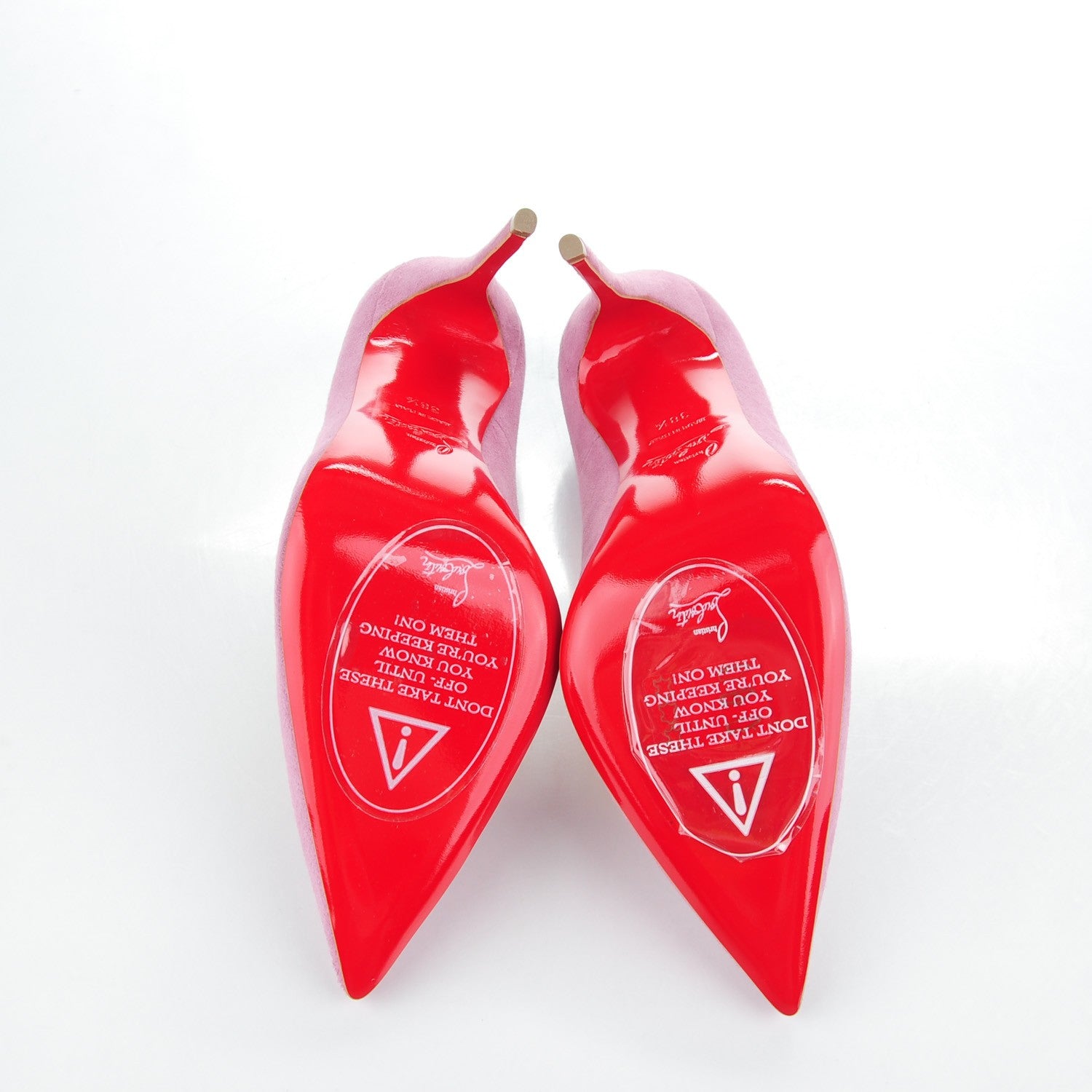 Christian Louboutin Suede So Kate 120 Pumps 38.5 Rosette 5 of 8