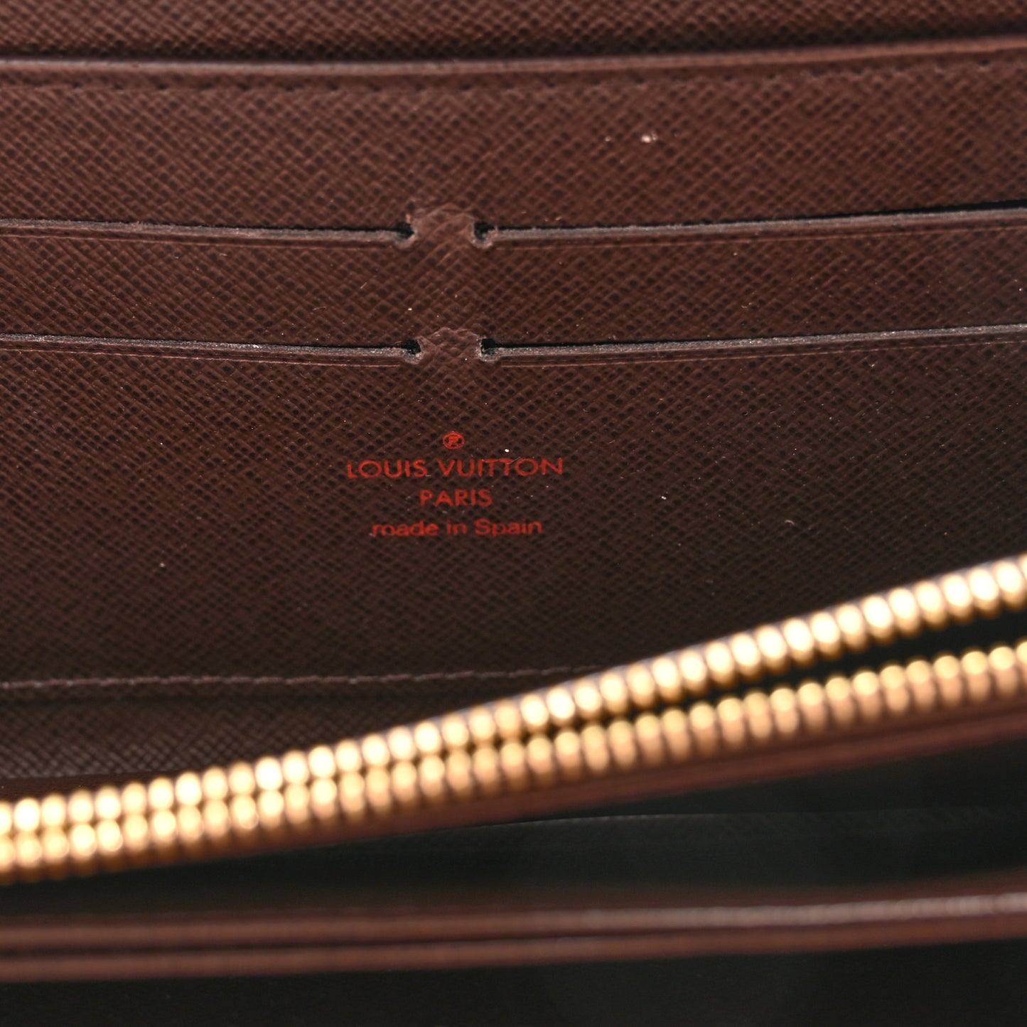 Damier Ebene Zippy Wallet