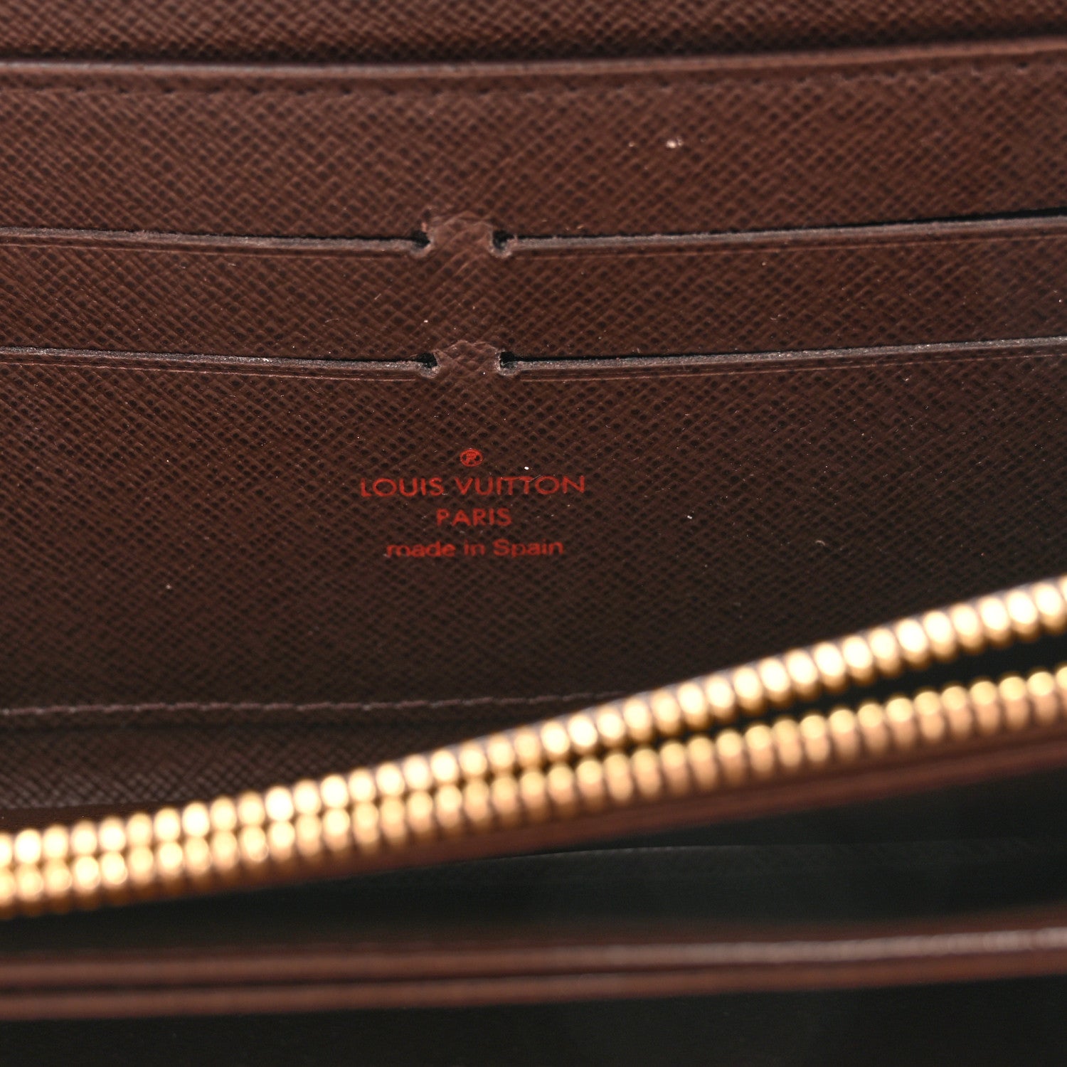 Louis Vuitton Damier Ebene Zippy Wallet 6 of 6