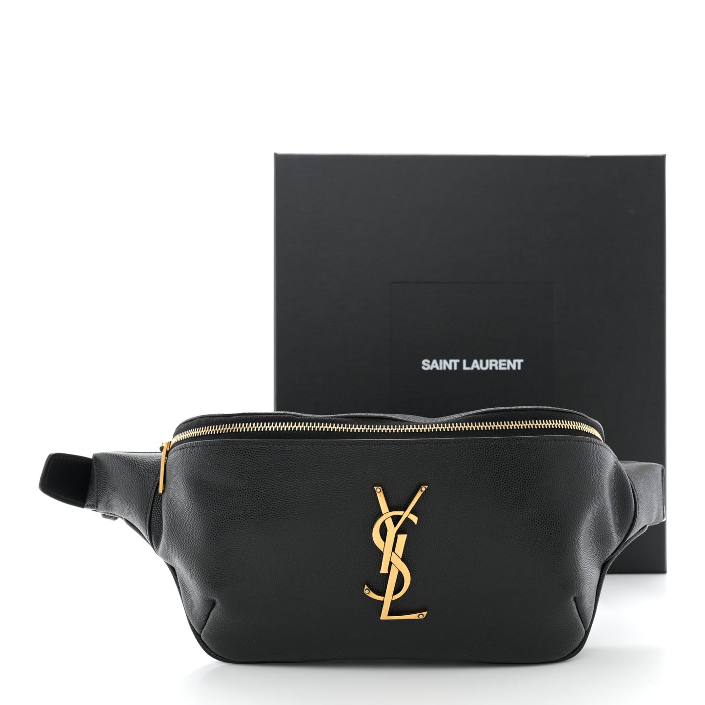 Grain De Poudre Monogram Belt Bag Black