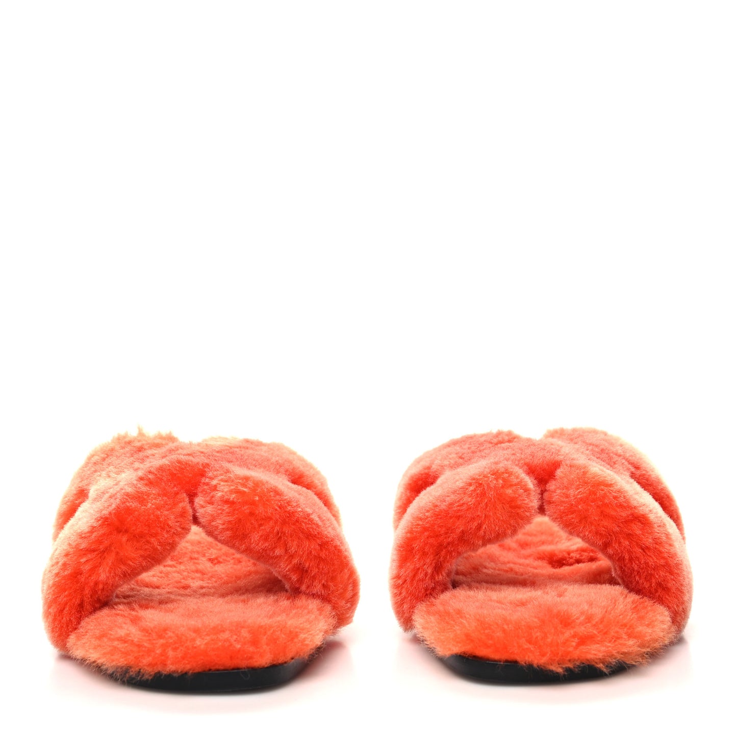 Woolskin Oran Sandals 38 Orange