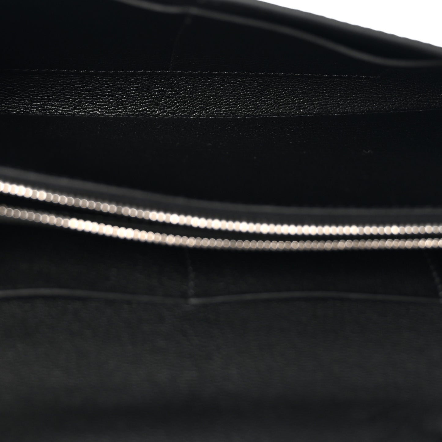 Shiny Alligator Kelly Wallet To Go Black