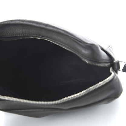 Saint Laurent Lambskin Monogram Small Lou Camera Bag Black 5 of 12