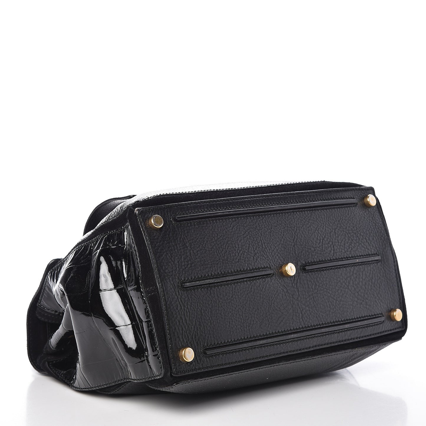 Pony Hair Patent Medium Muse Two Black