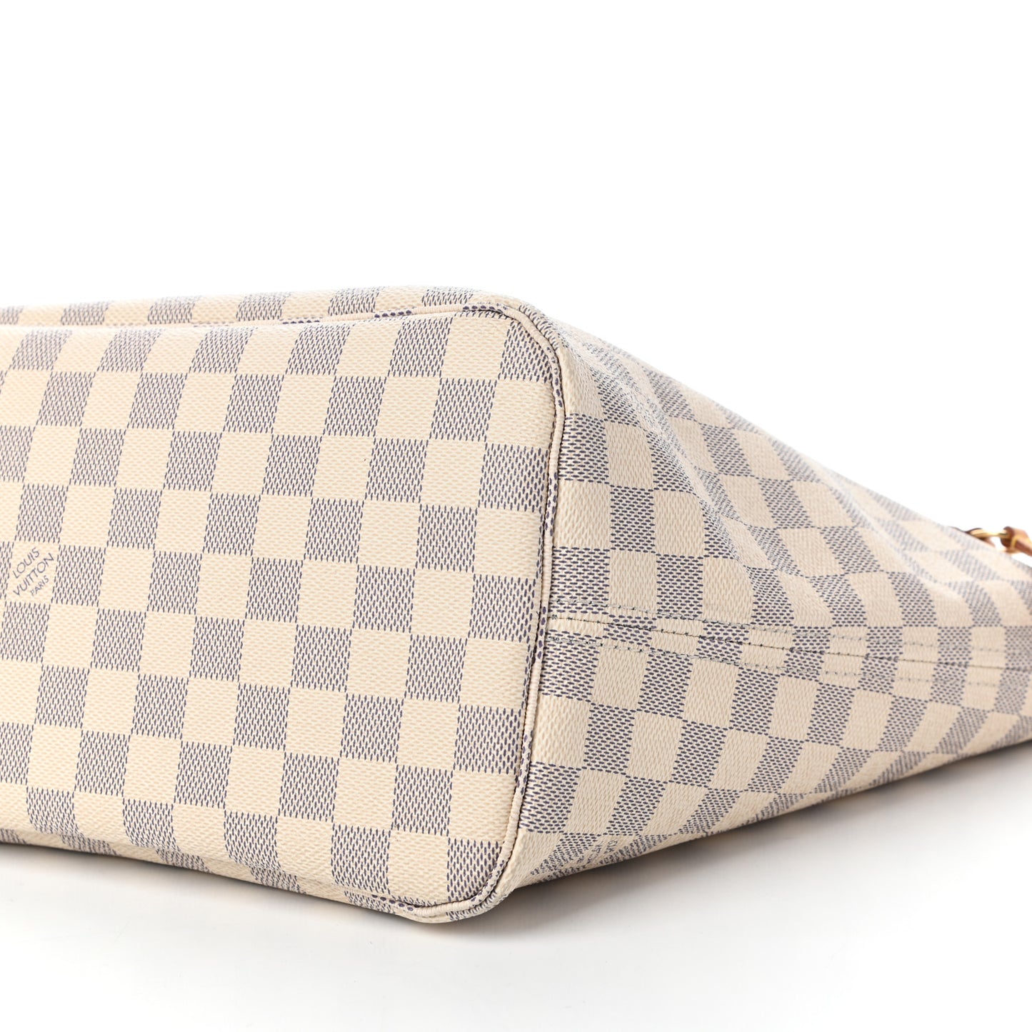 Damier Azur Neo Neverfull MM Rose Ballerine