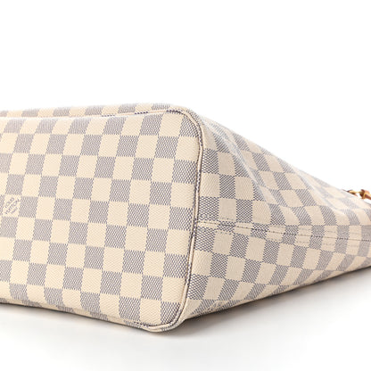 Louis Vuitton Damier Azur Neo Neverfull MM Rose Ballerine 13 of 13