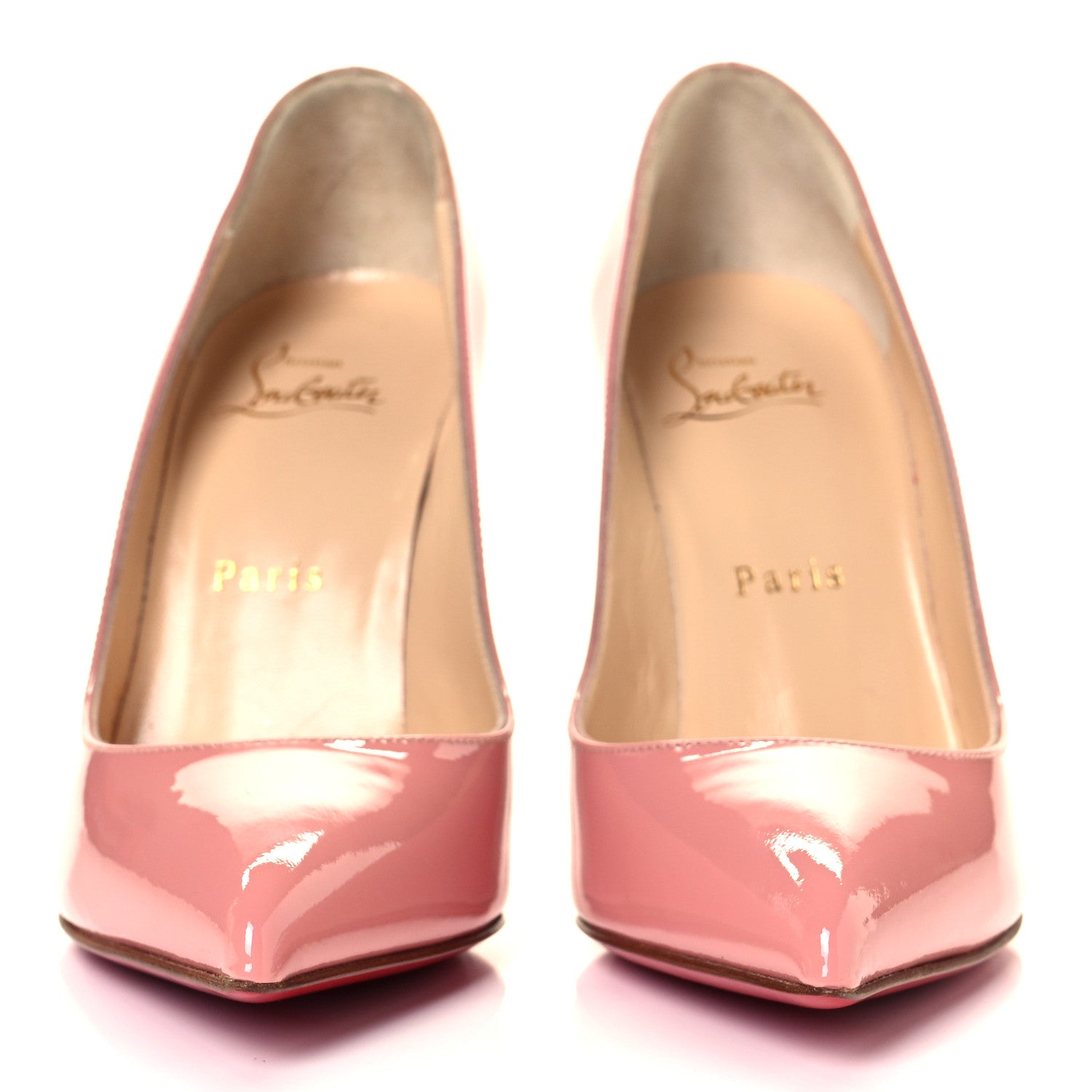 Christian Louboutin Patent Pigalle Follies 100 Pumps 36.5 Mauve 2 of 7