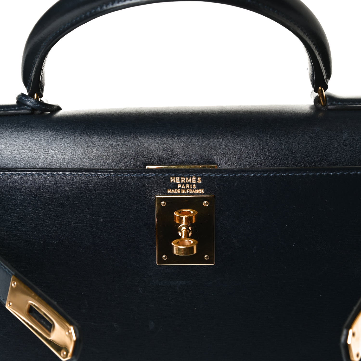 Hermes Box Kelly Sellier 28 Indigo 6 of 17
