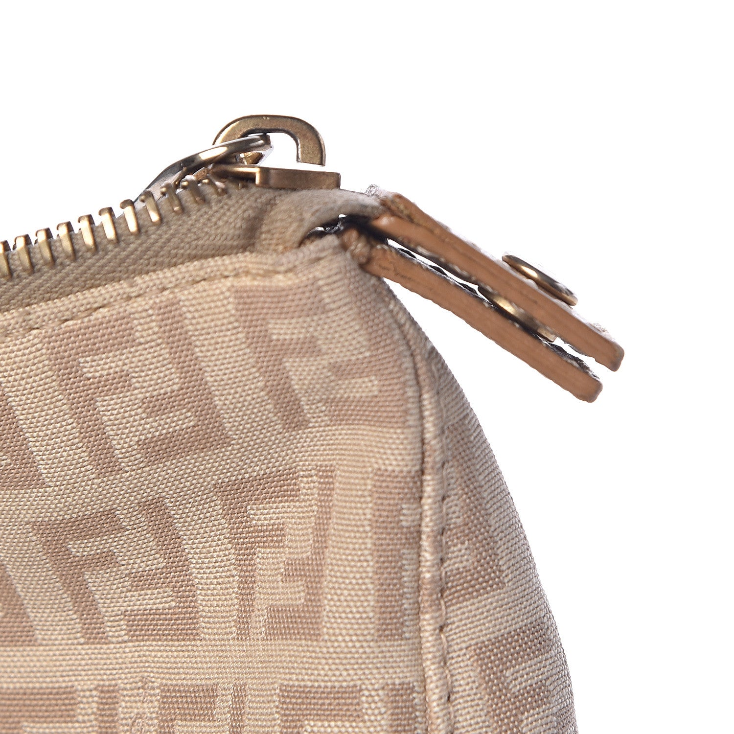 Fendi Zucchino Vitello Roll Tote Beige Tortora 14 of 21