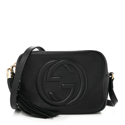 Gucci Pebbled Calfskin Small Soho Disco Bag Black 1 of 11