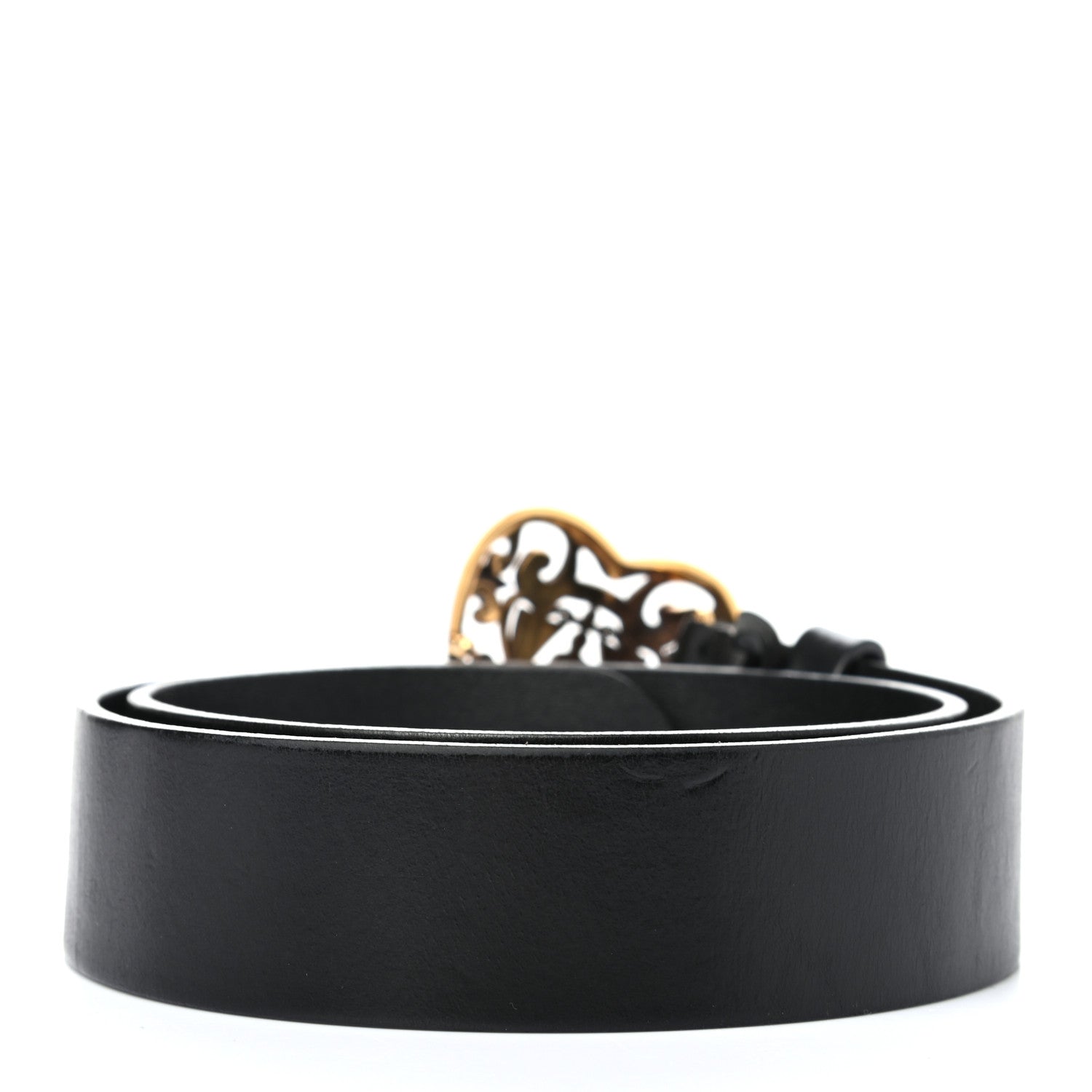Gucci Calfskin Hysteria Belt 75 30 Black 2 of 5