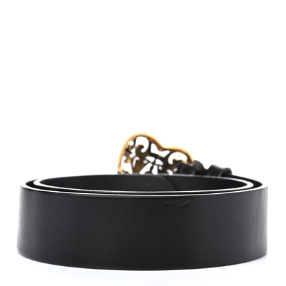 Gucci Calfskin Hysteria Belt 75 30 Black 2 of 5