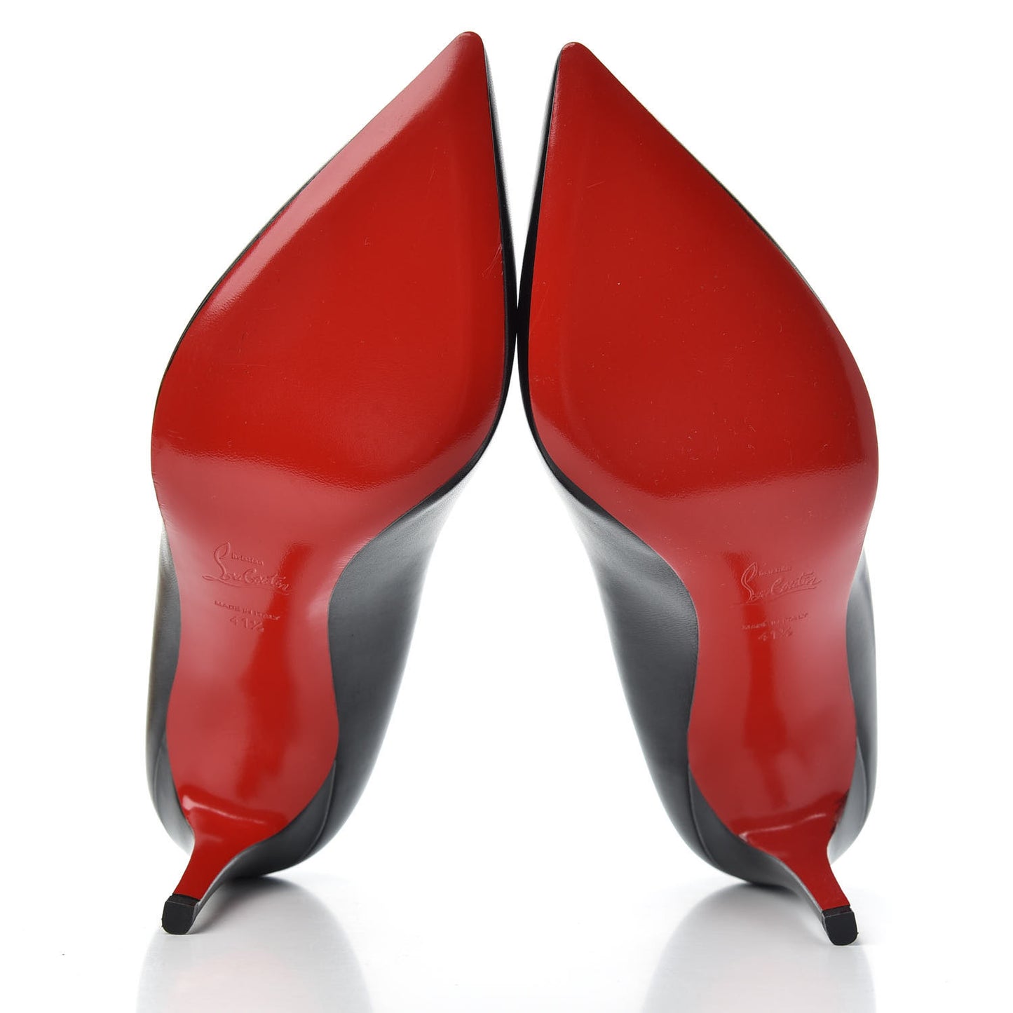 Shiny Nappa Pigalle 85 Pumps 41.5 Black