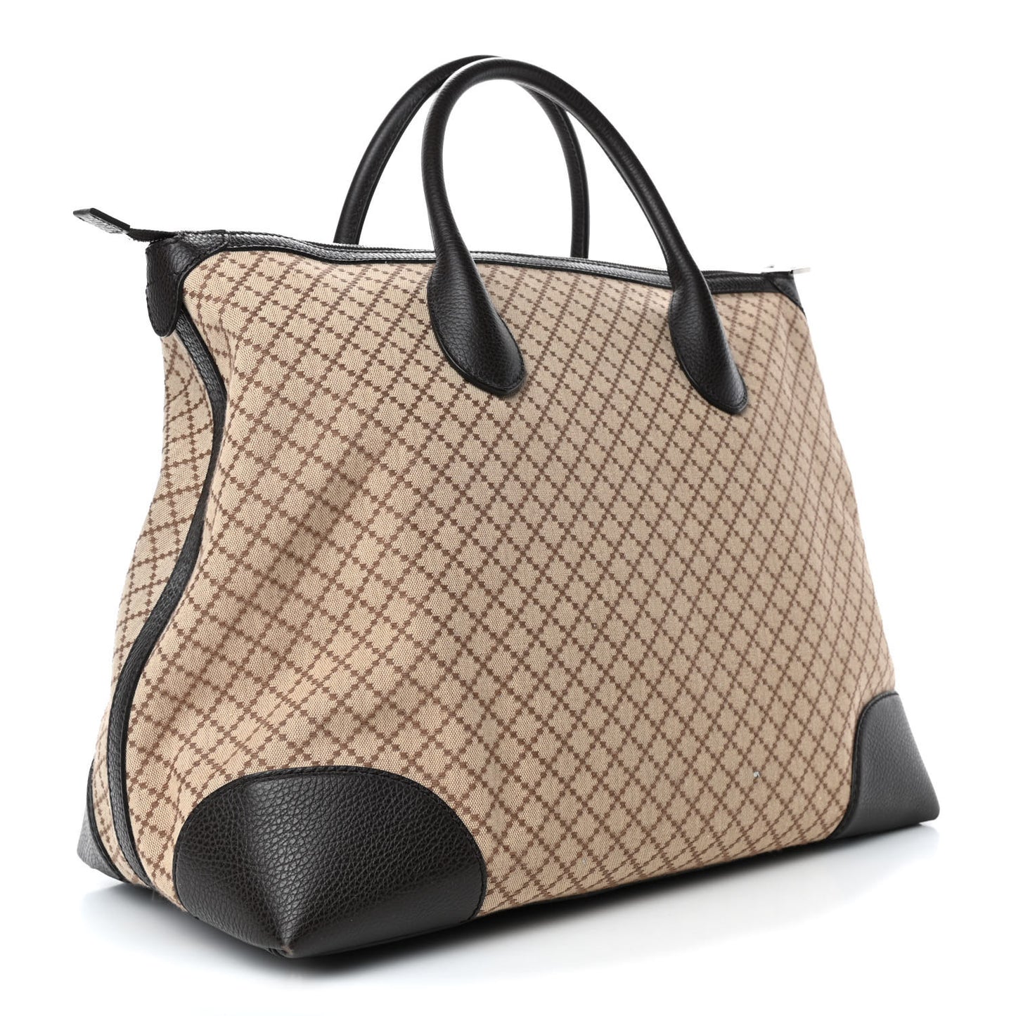 Diamante Large Tote Dark Brown
