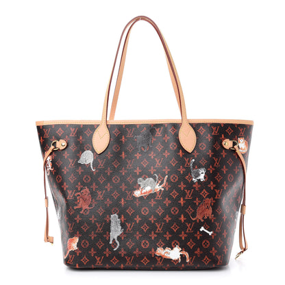 Louis Vuitton Catogram Neverfull MM Marron 1 of 9