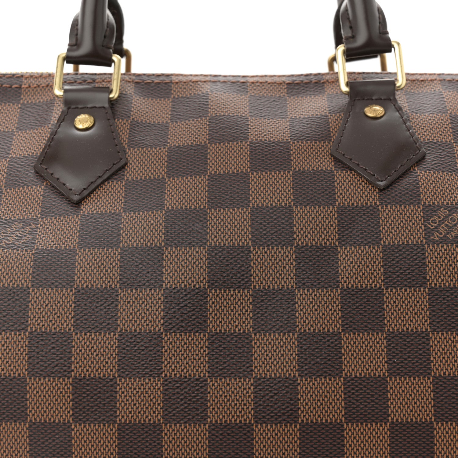Louis Vuitton Damier Ebene Speedy 30 7 of 9