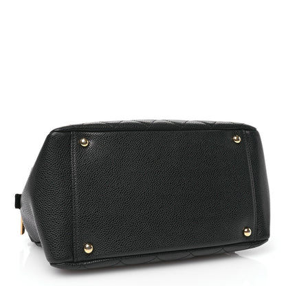 Chanel Caviar Quilted Petit Timeless Tote PTT Black 4 of 11