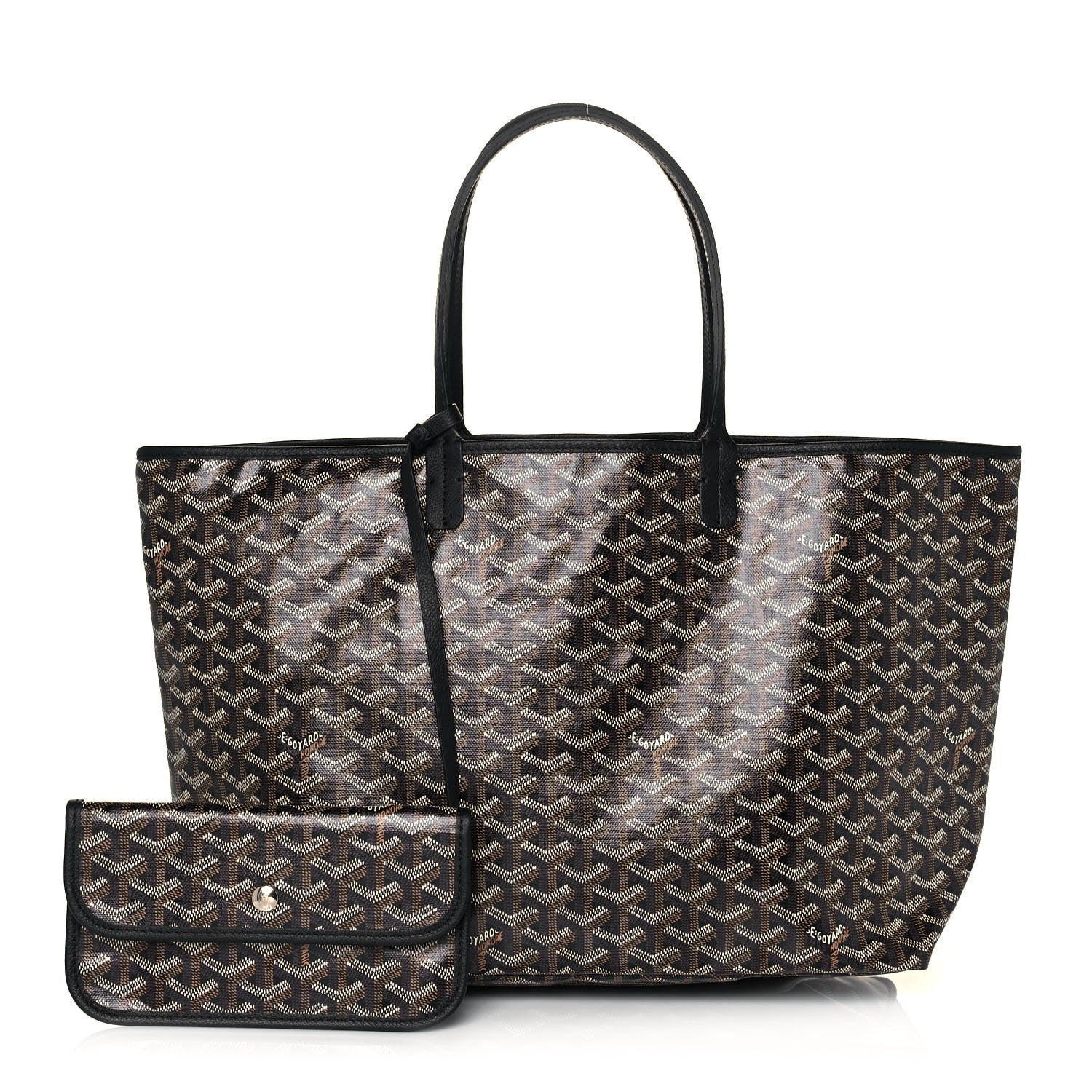 Goyard Goyardine Saint Louis PM Black 1 of 11