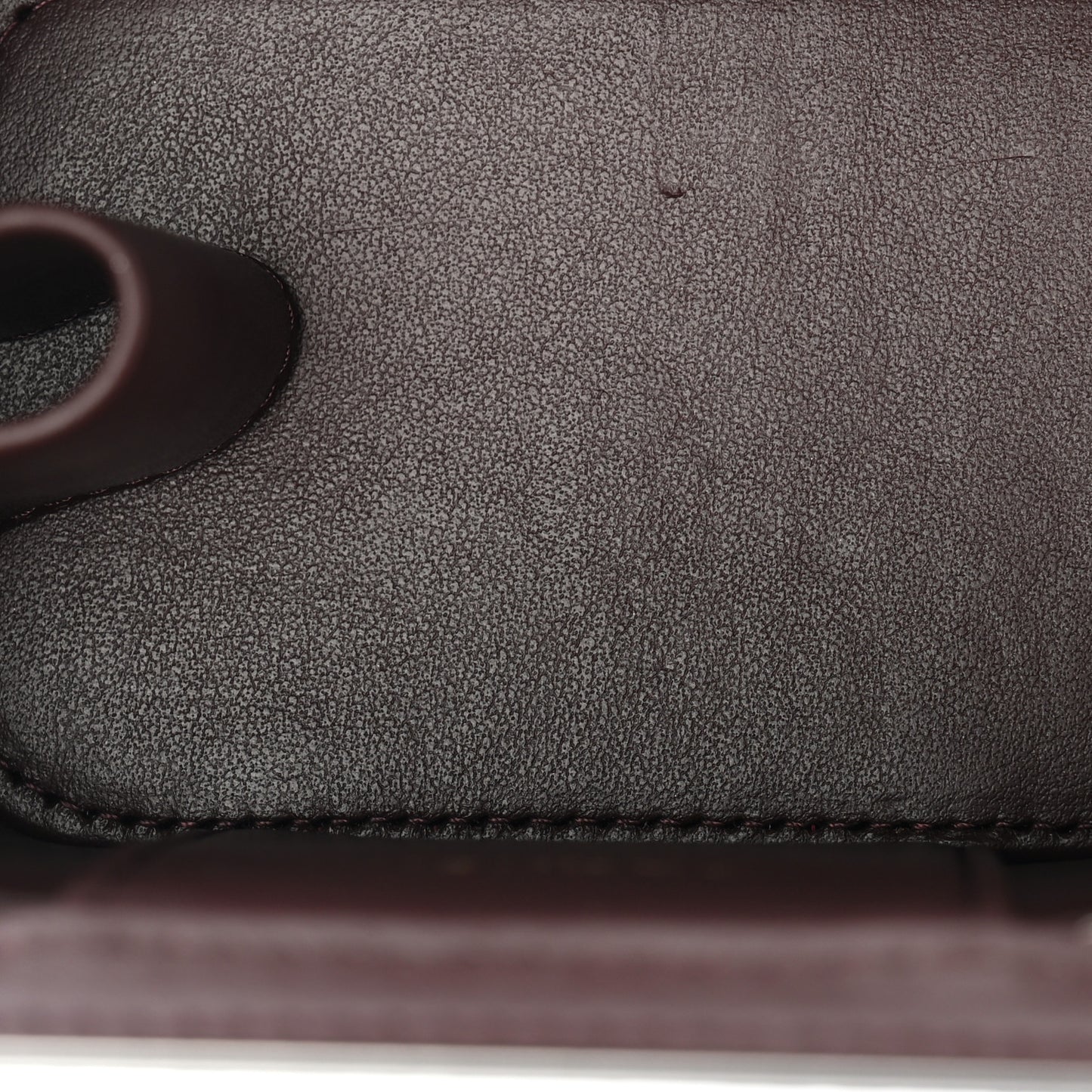 Caviar Quilted CC Mini Vanity Case With Chain Black
