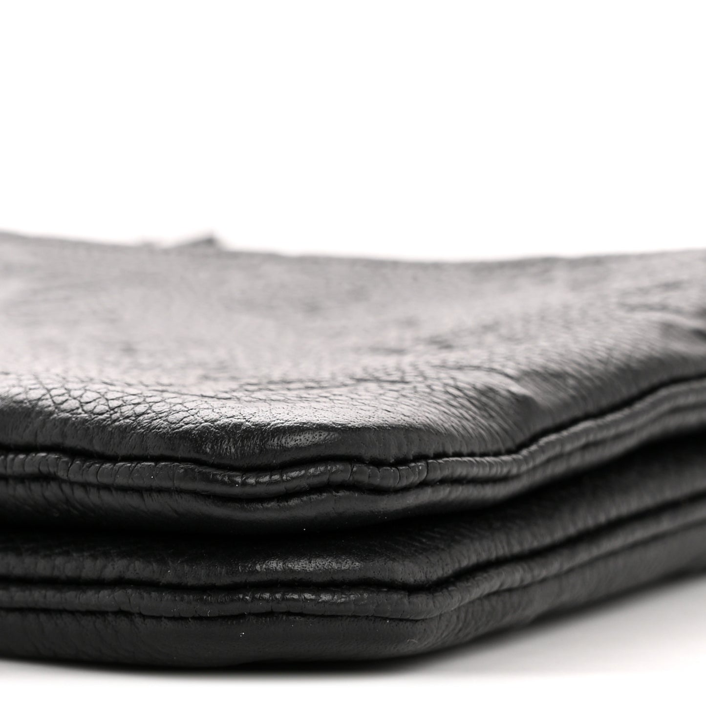 Empreinte Double Zip Pochette Black