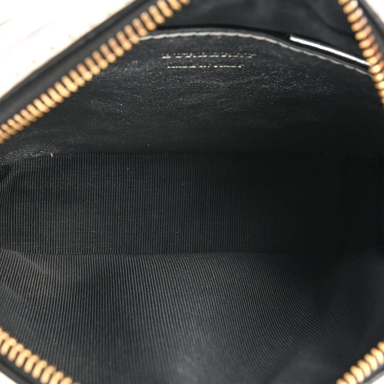 Burberry Smooth Calfskin 1983 Knight Check Link Camera Bag Silver 6 of 16