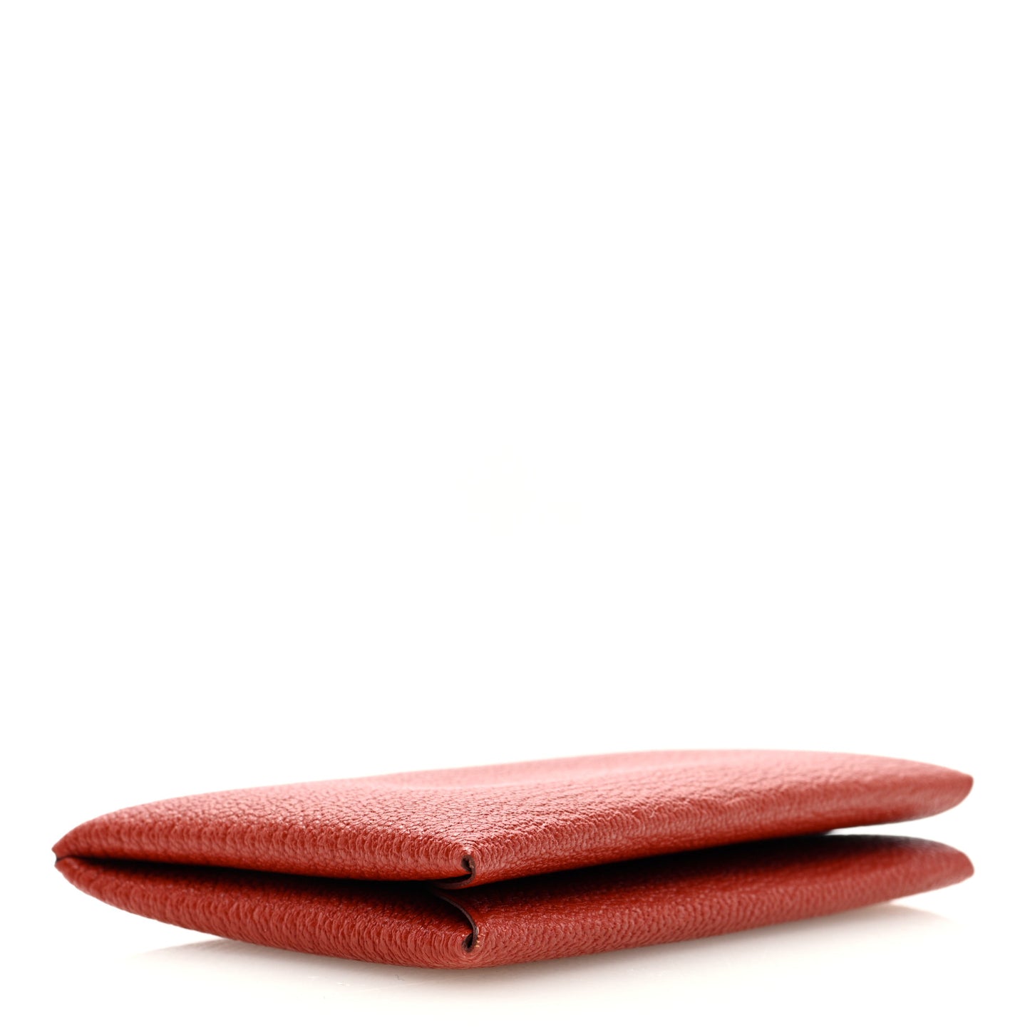 Chevre Mysore Calvi Card Case Sienne