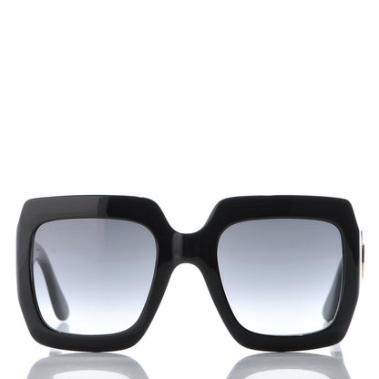 Gucci Acetate Square Frame Sunglasses GG0053S Black 2 of 7