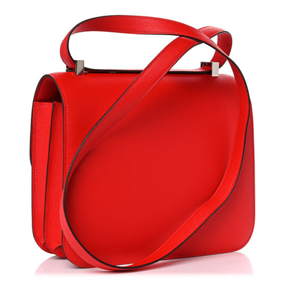 Hermes Epsom Constance 24 Rouge de Coeur 3 of 10