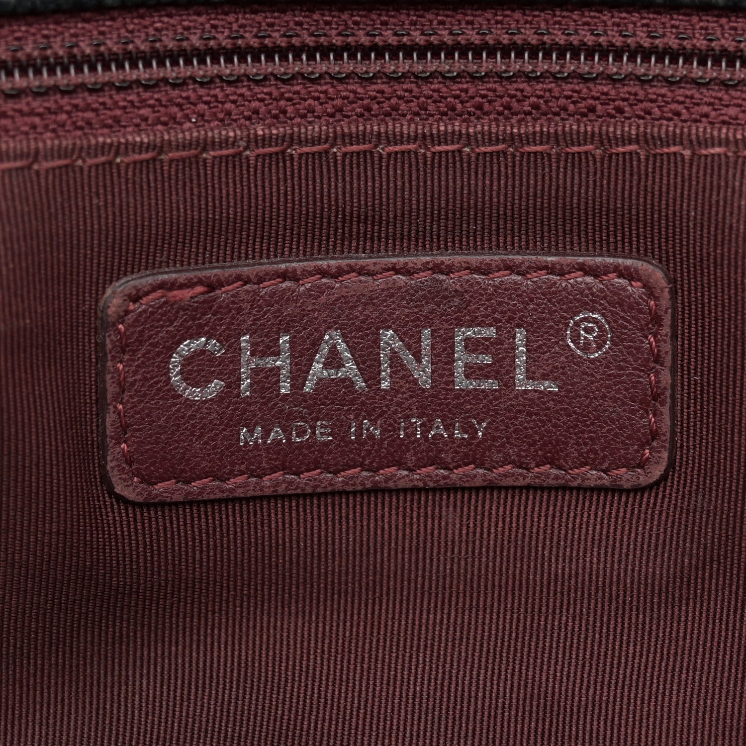 Chanel Caviar Quilted French Riviera Tote Black 6 of 20
