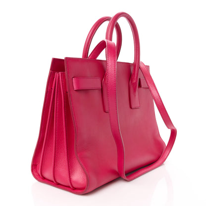 Saint Laurent Calfskin Small Sac De Jour Lipstick Pink 3 of 16