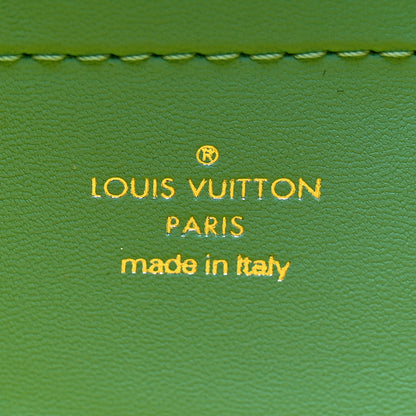 Louis Vuitton Lambskin Embossed Monogram Vuittamins Pochette Coussin Menthe Jaune 6 of 12