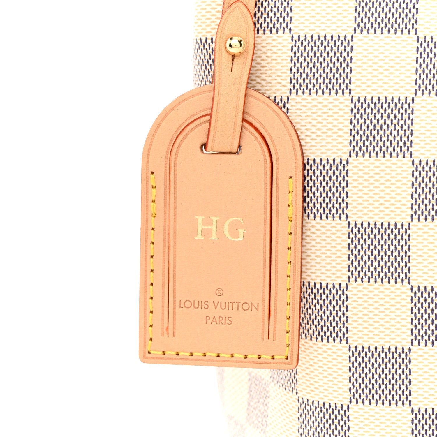 Louis Vuitton Damier Azur Graceful PM Rose Ballerine 10 of 10