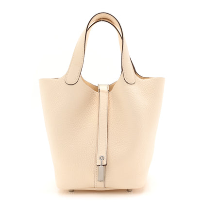 Hermes Taurillon Clemence Picotin Lock 18 PM Nata 1 of 11
