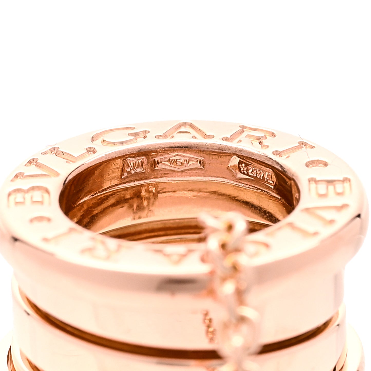 18K Rose Gold B.Zero1 Pendant Necklace