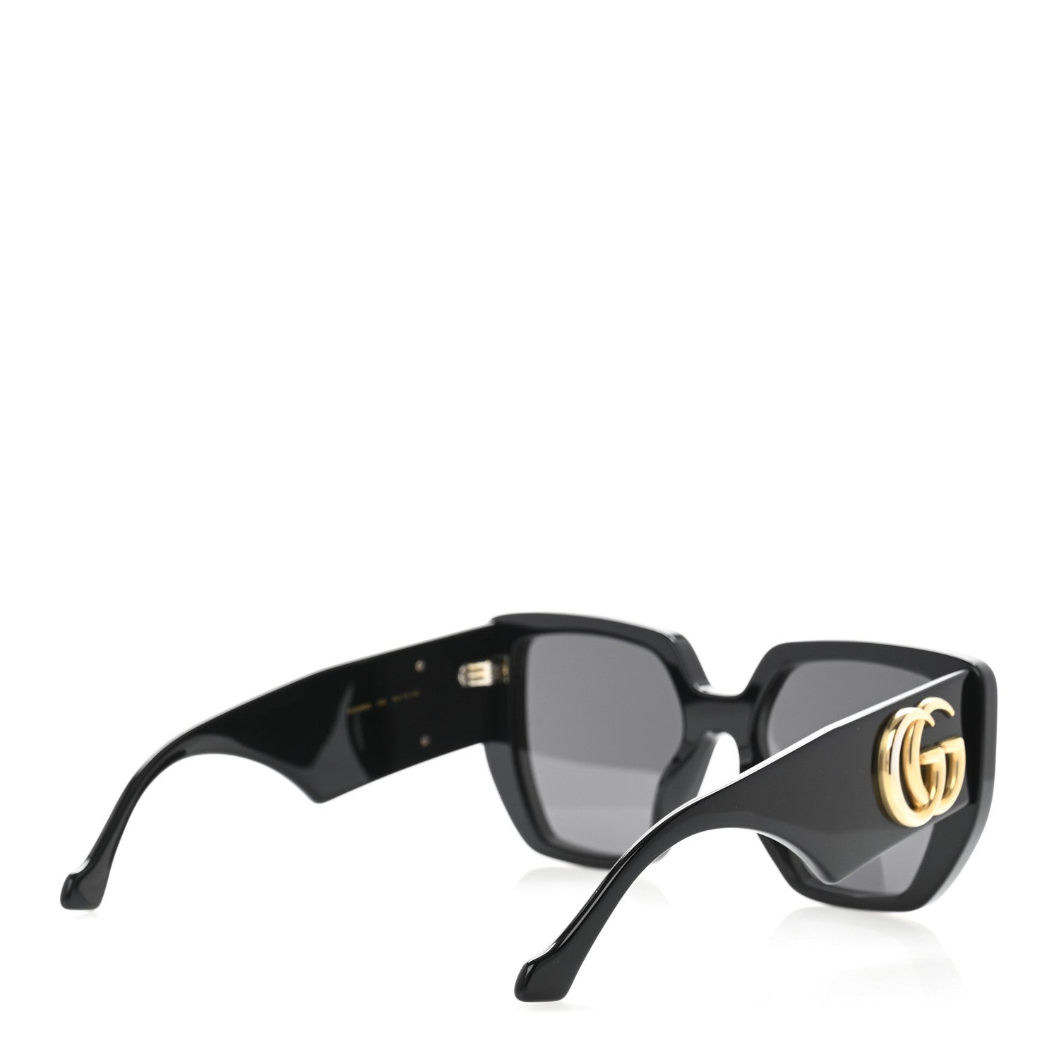 Gucci Acetate Square Frame Sunglasses GG0956S Black 4 of 10