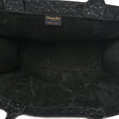 Christian Dior Oblique Calfskin Embossed Large Book Tote Black 5 of 11
