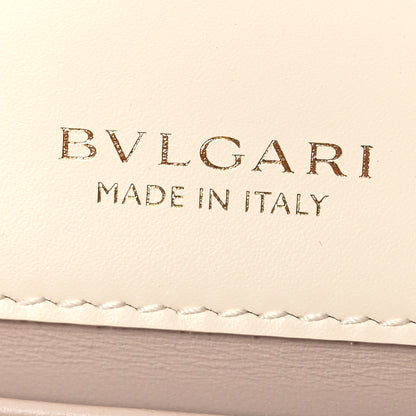 Bulgari Calfskin Serpenti Forever Medium Top Handle Perla 6 of 10