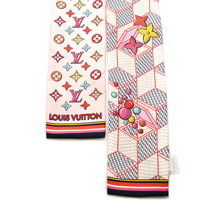 Louis Vuitton Silk Damier Pop Up Bandeau Azur 2 of 3