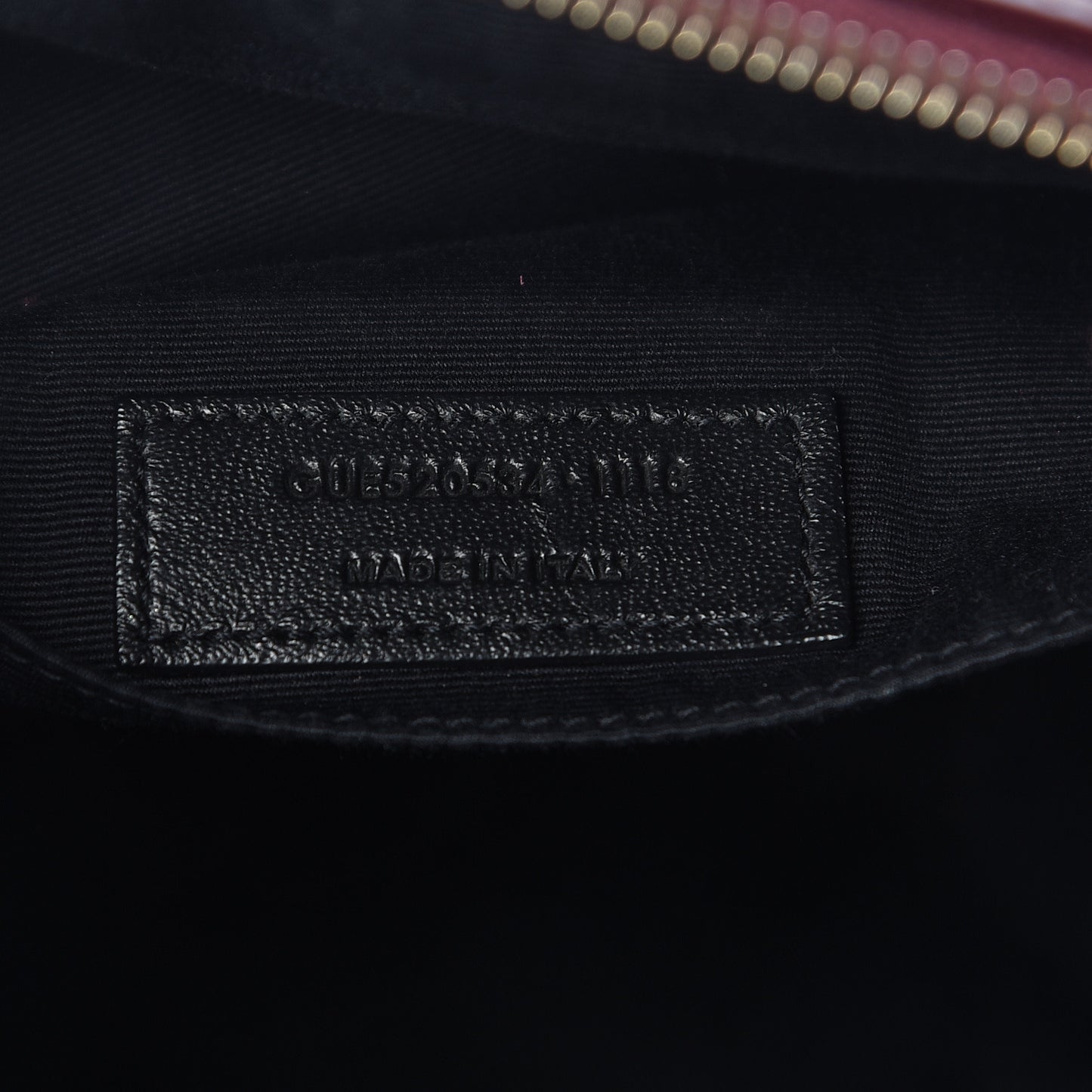 Calfskin Matelasse Monogram Lou Camera Bag Dark Legion Red