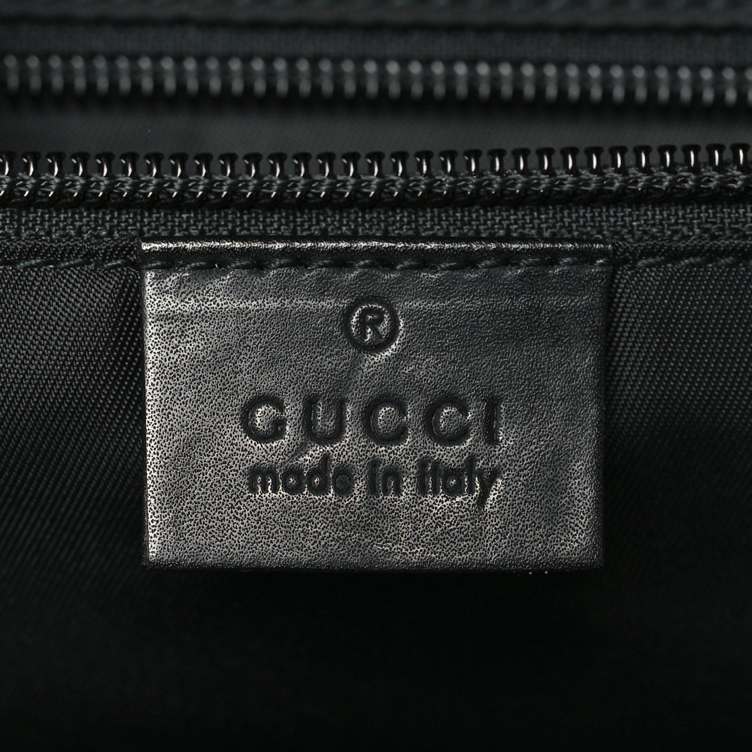 Gucci Techno Canvas Appia Calfskin Web Tote Backpack Black 6 of 10