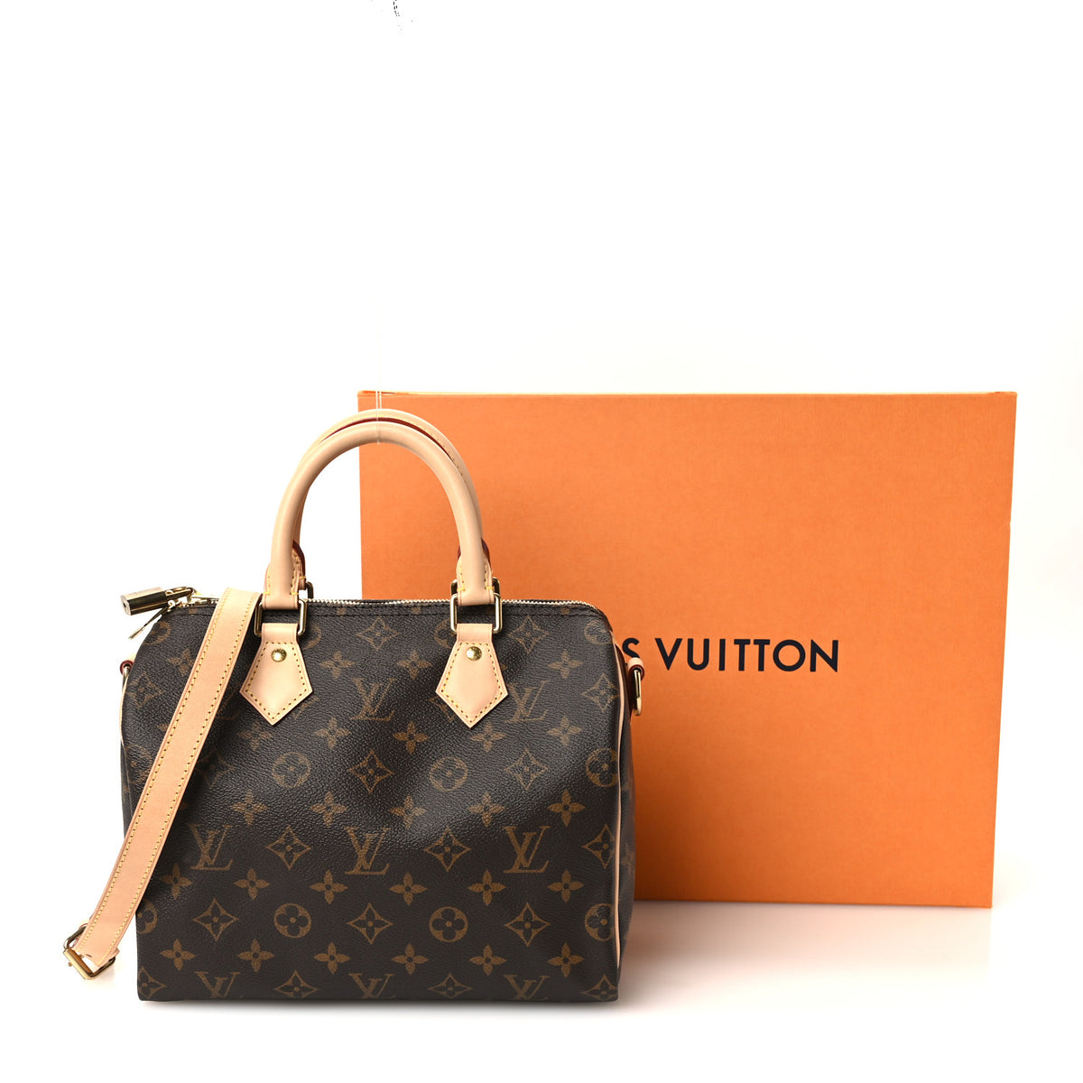 Louis Vuitton Monogram Speedy Bandouliere 25 10 of 10