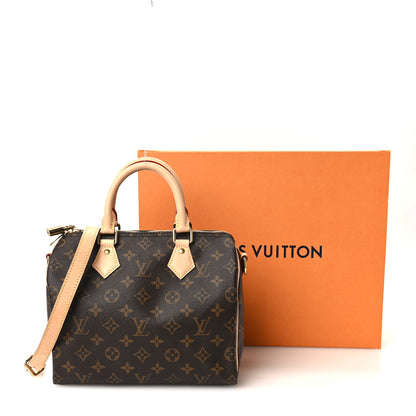 Louis Vuitton Monogram Speedy Bandouliere 25 10 of 10