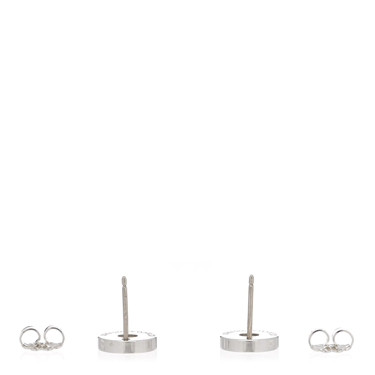Sterling Silver 1837 Circle Earrings