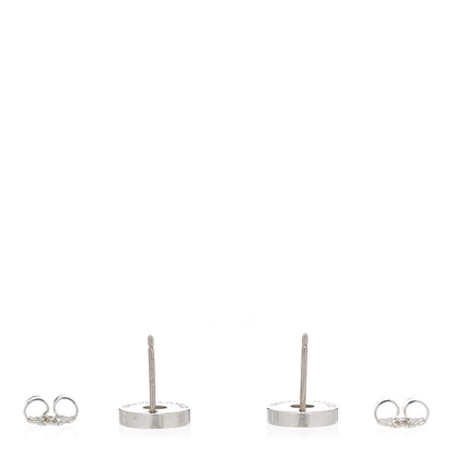 Tiffany Sterling Silver 1837 Circle Earrings 3 of 4