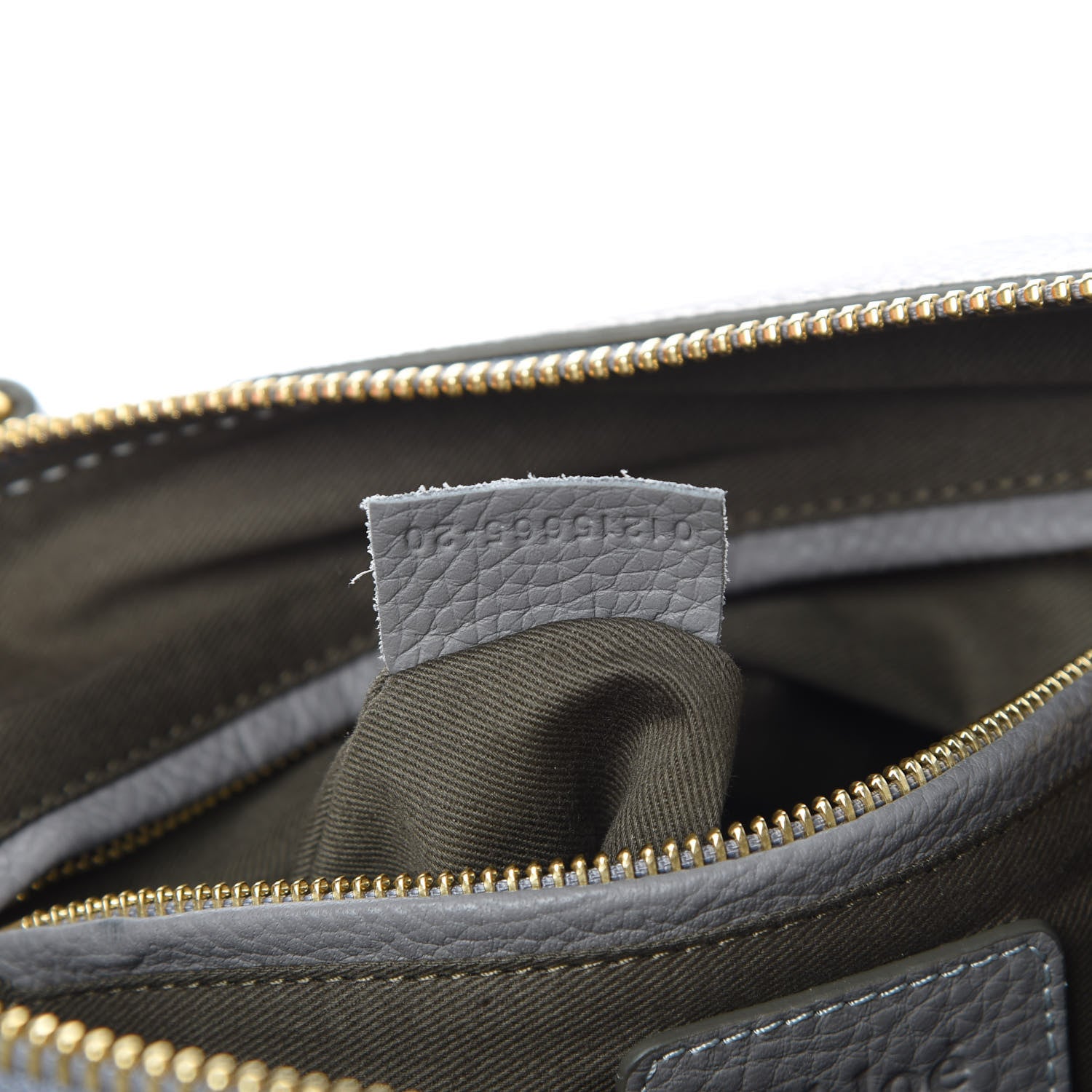 Chloe Calfskin Medium Marcie Satchel Cashmere Grey 7 of 10