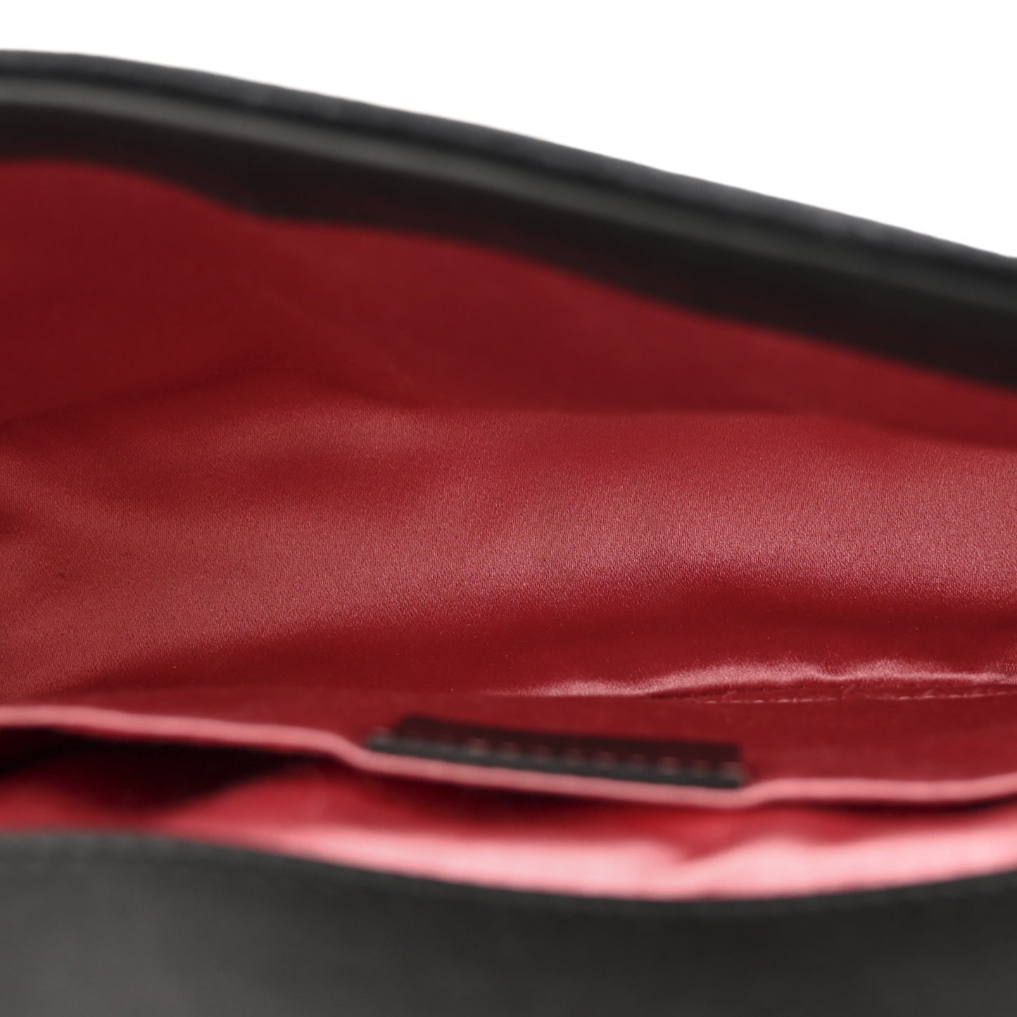 Velvet Matelasse Mini GG Marmont Shoulder Bag Black